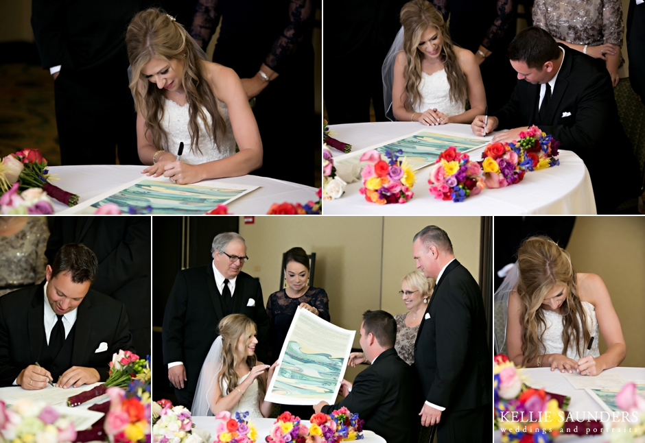 troy Marriott wedding, Jewish wedding ceremony